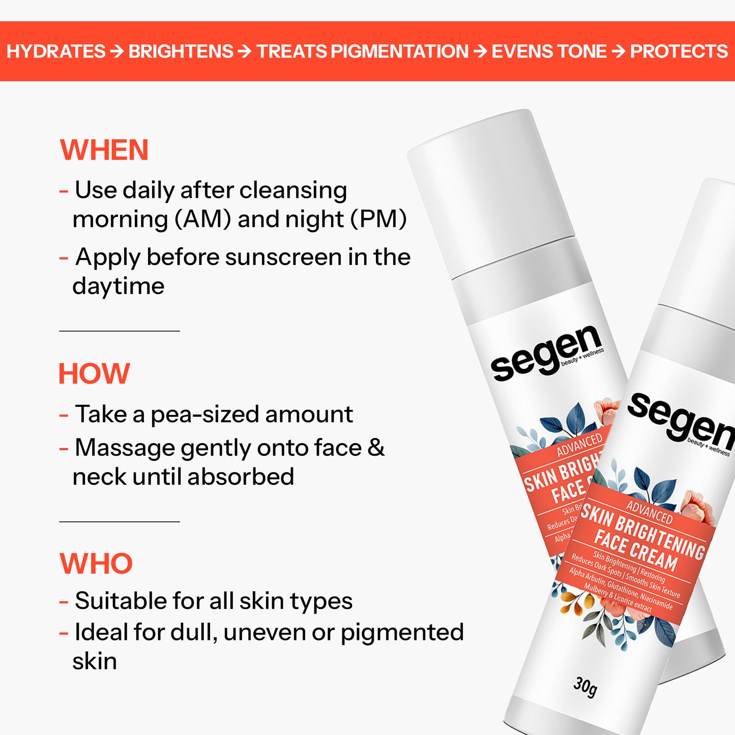 Skin Brightening Face Cream