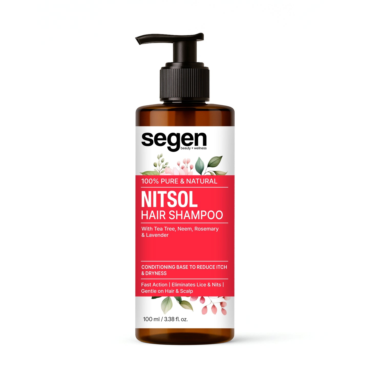 Segen NITSOL anti-lice hair shampoo for scalp comfort