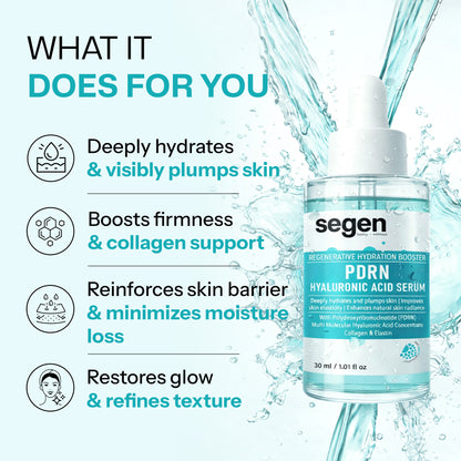 Segen PDRN Hyaluronic Acid Face Serum | Deep Hydration