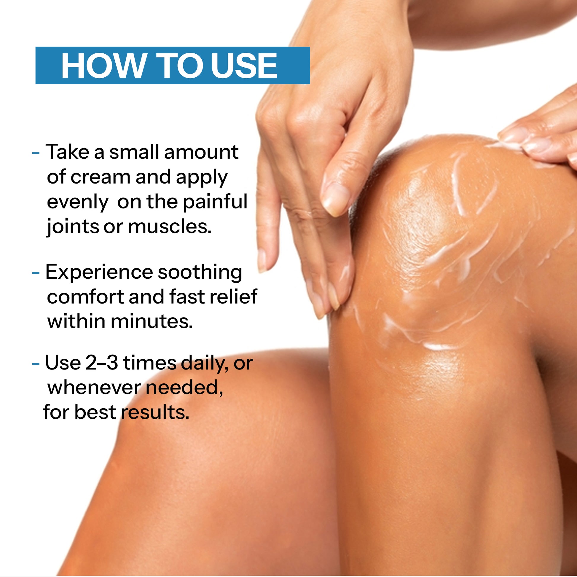 fast-acting pain relief cream