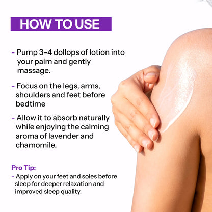 Segen Magnesium Sleep Body Lotion – Lavender & Chamomile (100 ml)