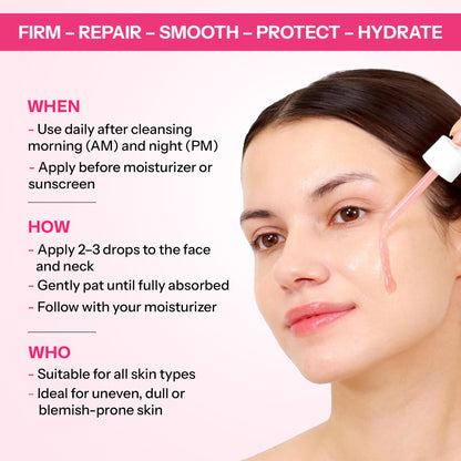 Segen PDRN Pink Peptide Face Serum | Brightening & Glow