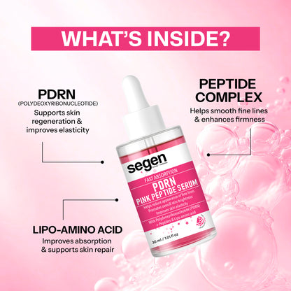 Segen PDRN Pink Peptide Face Serum | Brightening & Glow