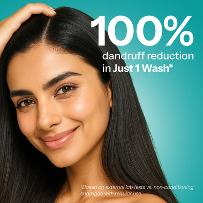 Segen Anti-Dandruff Shampoo with Salicylic Acid 1%, Biotin & Tea Tree | 100% Dandruff Reduction