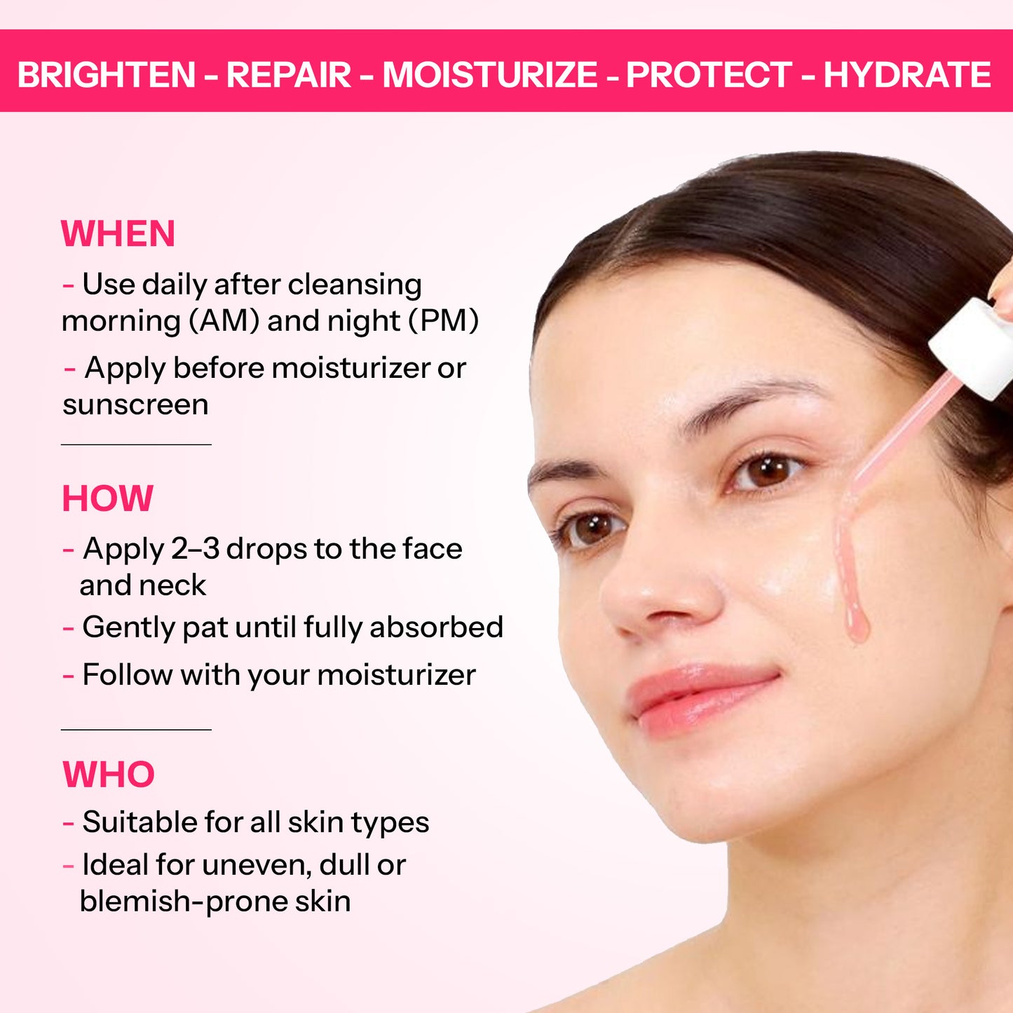 Segen Radiance Boost Face Serum with TXA 5% & Niacinamide 10% | Brightens Skin, Evens Tone & Fades Dark Spots