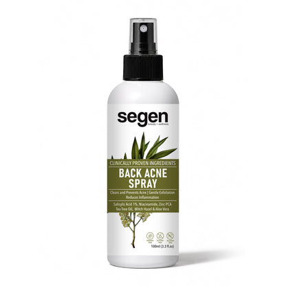 Segen Back Acne Spray 50ml | Salicylic Acid, Niacinamide & Zinc PCA for Clear Skin