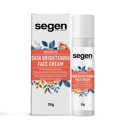 Segen Advanced Skin Brightening Cream – 30g | Alpha Arbutin, Glutathione & Niacinamide for Even, Radiant Skin
