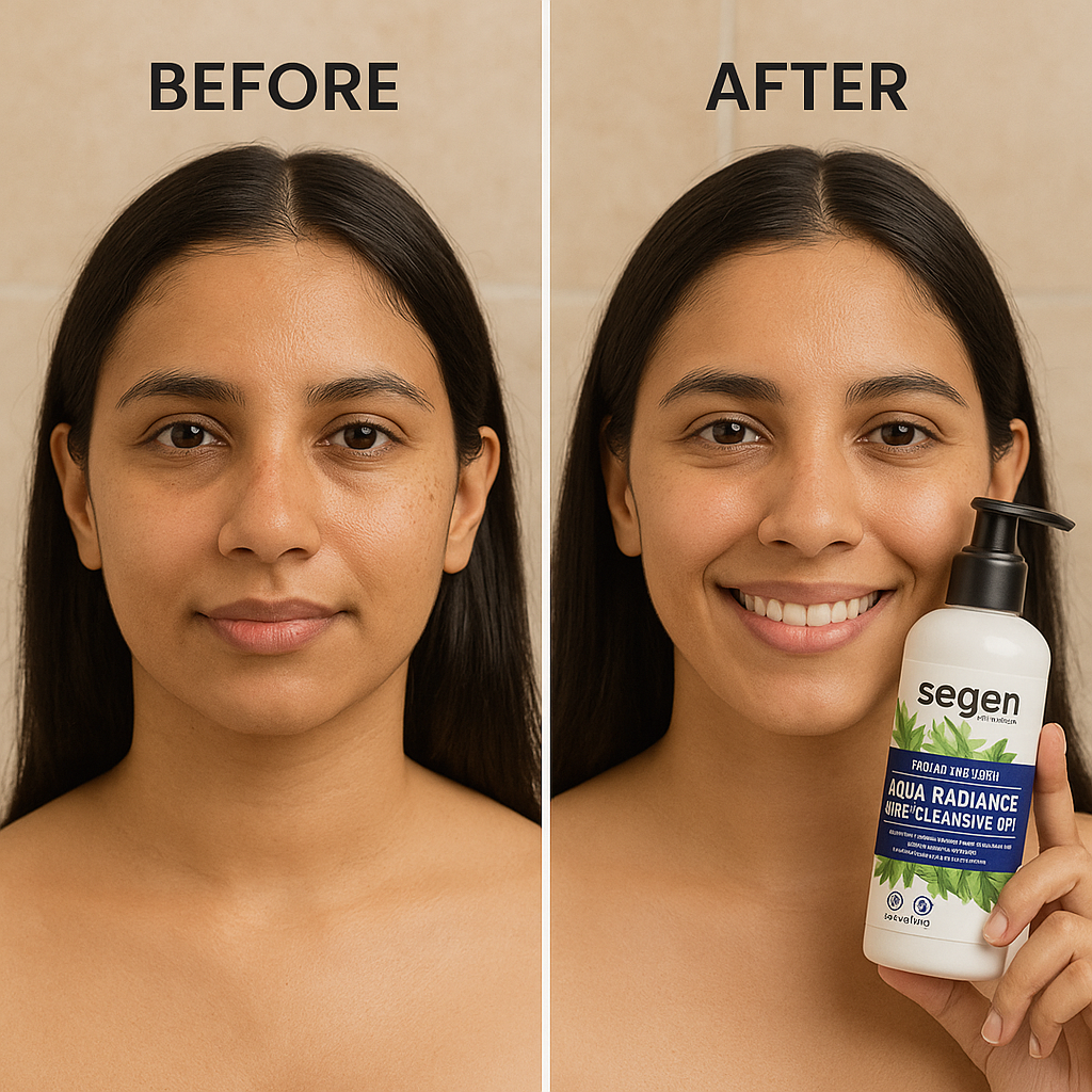 Segen Aqua Radiance Deep Cleansing Gel – Korean Balling Gel for Dead Skin & Tan Removal – 250ml